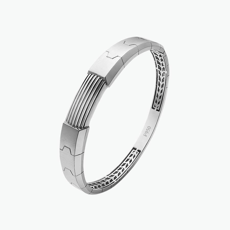 Curb Chain Bracelet in Platinum, 11.5mm | David Yurman